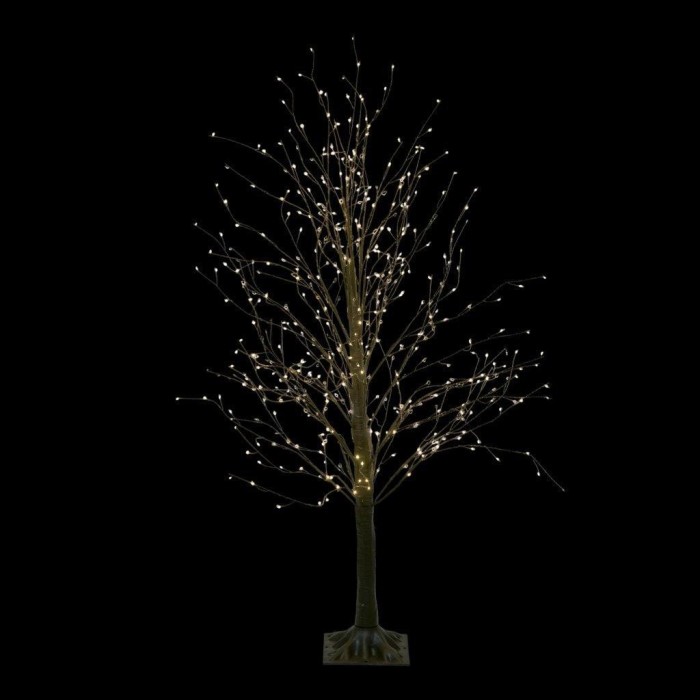 ALBERO LUMINOSO CM.120 LED 480 NERO